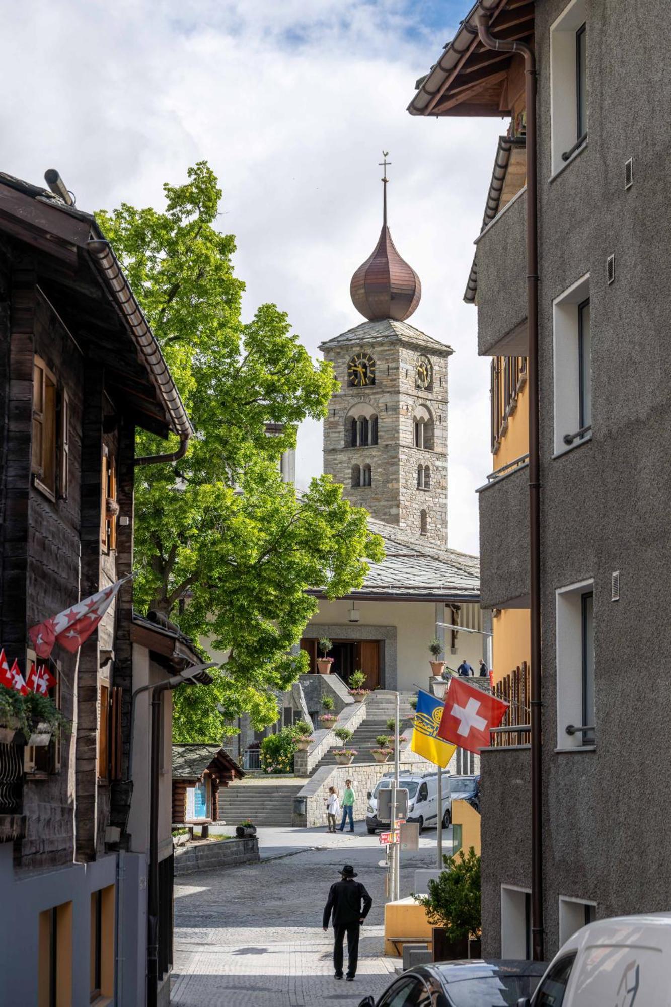 Ferienwohnung Morgengruss Sankt Niklaus Dış mekan fotoğraf